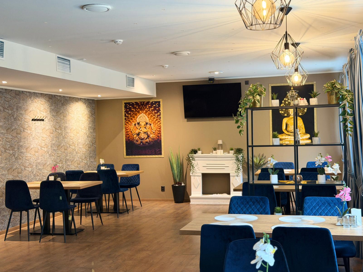 The dining room at Asian Wok Paldiski